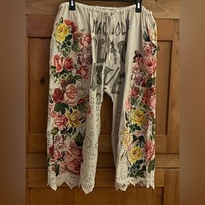 Magnolia Pearl eyelet and floral appliqué bloomers (190 fondness)